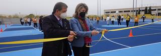 Villanueva de la Cañada inauguró su pista del CEIPSO Padre Garralda
