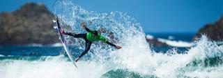 Más de 350 surfistas participan en el Abanca Galicia Surf Pro de Pantín