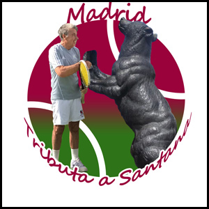 Robledo de Chavela acoge el torneo de tenis en homenaje a Santana