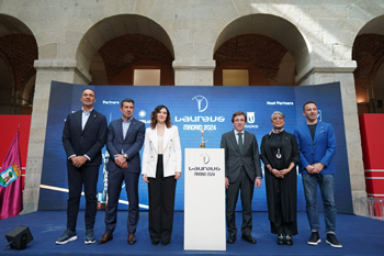 Díaz Ayuso asiste a la presentación de los XXV Premios Laureus