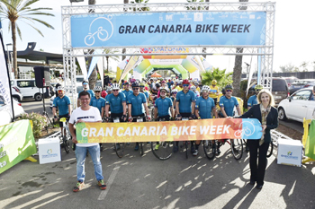 1.300 ciclistas se dieron cita en la Gran Canaria Bike Week 2023