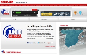 La emisora Radio Marca lanza su nueva página Web “A LA CARTA”