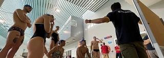La selección española de natación entrena en Universidad de Granada