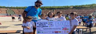 La carrera Médula para Mateo donó 13.000 euros para el cáncer infantil