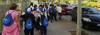Leganés:150 escolares en la marcha por el Día Mundial del Corazón