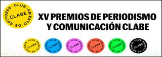 Entrega de los XV Premios de Periodismo y Comunicación CLABE