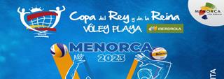 La Copa del Rey y de la Reina de vóley playa vuelven a Menorca