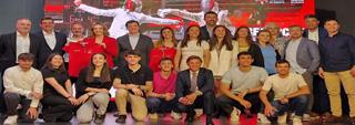 La Comunidad de Madrid celebró los éxitos de los esgrimistas madrileños