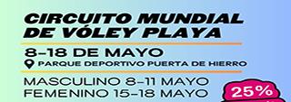 La Comunidad acoge el torneo de Vóley Playa Beach Pro Tour Futures