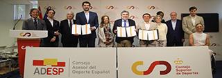 El CSD colaborará con ADESP en el Consejo Asesor del Deporte Español