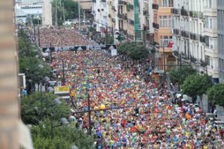 Más de 13.500 corredores en el Maratón Divina Pastora