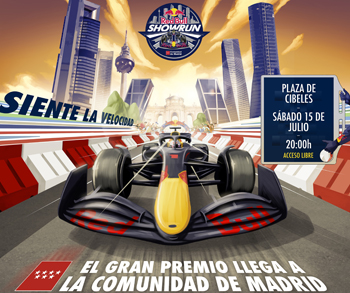 La Comunidad de Madrid patrocina el espectáculo de F1 Red Bull Show