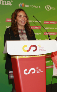 Bárbara Fuertes, subdirectora de los programas Mujer y Deporte del CSD