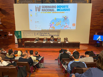 Valencia: Éxito del IV Seminario Nacional sobre Deporte Inclusivo