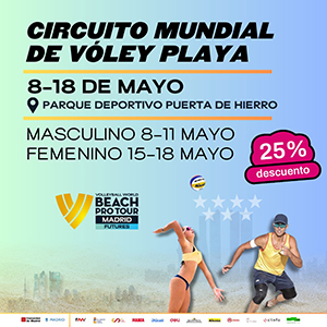 La Comunidad acoge el torneo de Vóley Playa Beach Pro Tour Futures