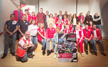 Alcalá de Henares acoge la tercera Carrera Vertical de Cruz Roja