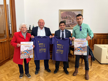 Diputación de Jaén apoya la carrera solidaria de la asociación ALES