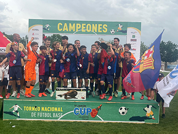 Calamocha: El Barça se proclamó campeón de la 9ª Jamón Cup