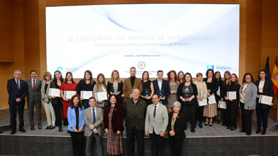 El Consejo General de Enfermería entregó IV Premios de Investigación