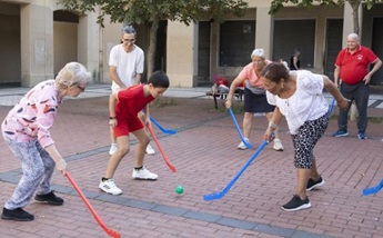 Pamplona acoge las Olimpiadas Intergeneracionales del verano 