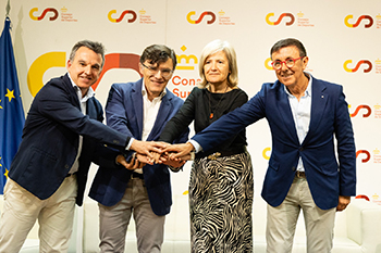 ADESP, CPE y Extremadura avanzan en el patrocinio deportivo y social