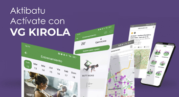 El Ayuntamiento de Vitoria lanza la nueva app deportiva VGKirola