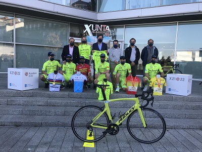 Xunta Galicia ratifica su apoyo al Club ciclista Rias Baixas en 2022