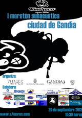 Gandía: La playa del Grao acoge la 1ª Maratón subacuática de España